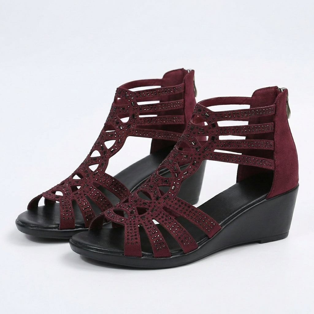 CHIQUE WIG SANDALEN VOOR VROUWEN