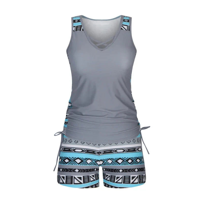 BOHO TANKINI SET VOOR VROUWEN