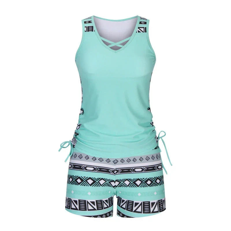 BOHO TANKINI SET VOOR VROUWEN