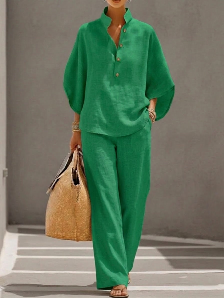 LINEN SET VOOR VROUWEN