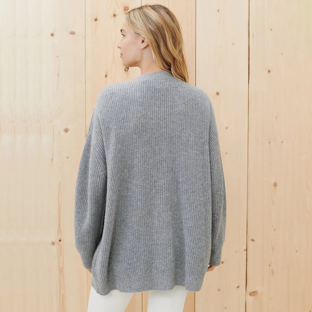 VEST MET RIBBEL V-HALS VOOR VROUWEN