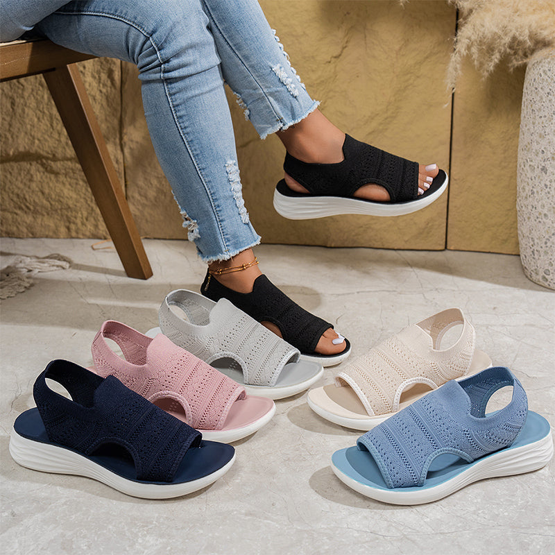 LUCHTIGE PLATFORM SANDALEN VOOR VROUWEN