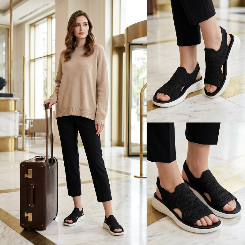 LUCHTIGE PLATFORM SANDALEN VOOR VROUWEN