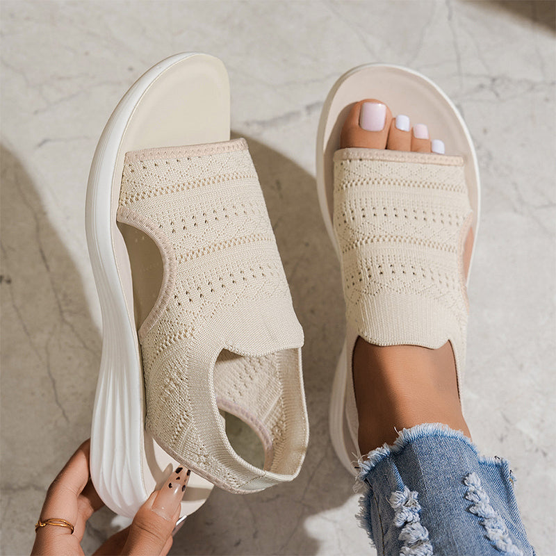 LUCHTIGE PLATFORM SANDALEN VOOR VROUWEN