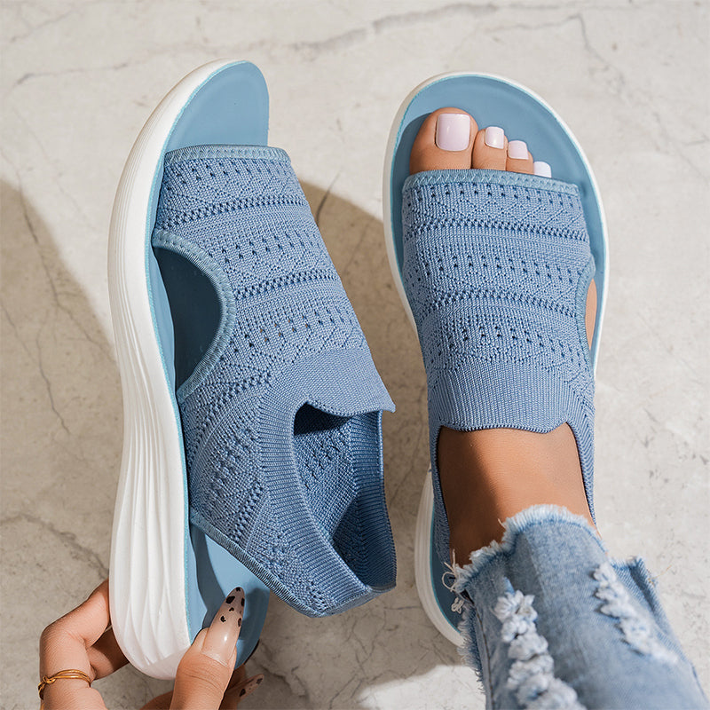 LUCHTIGE PLATFORM SANDALEN VOOR VROUWEN