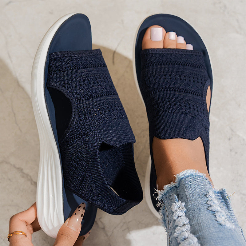 LUCHTIGE PLATFORM SANDALEN VOOR VROUWEN
