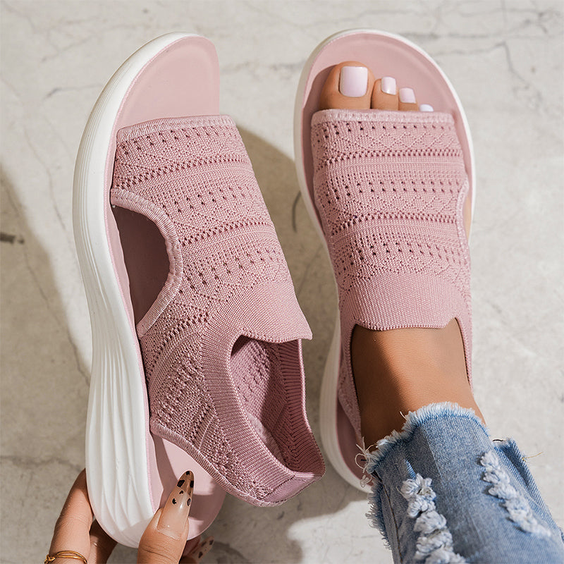 LUCHTIGE PLATFORM SANDALEN VOOR VROUWEN