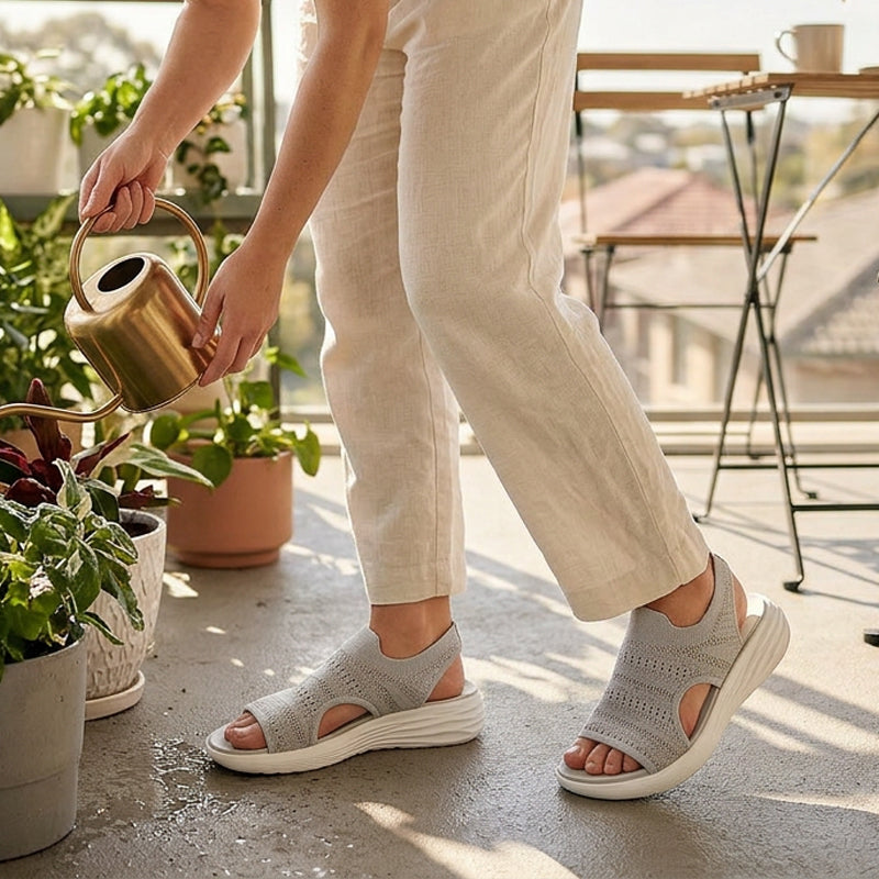 LUCHTIGE PLATFORM SANDALEN VOOR VROUWEN