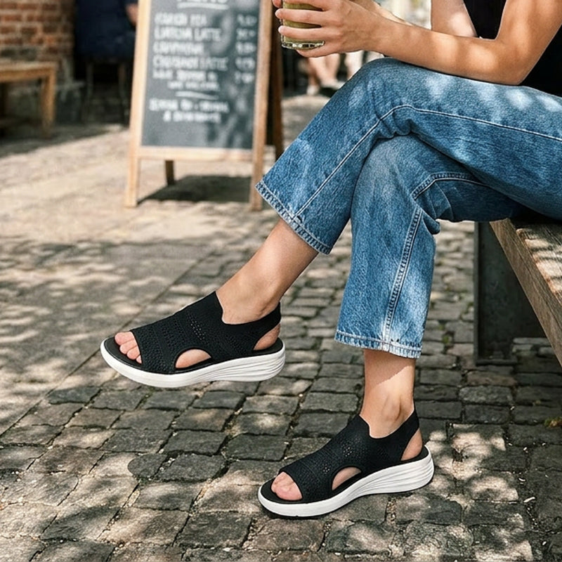 LUCHTIGE PLATFORM SANDALEN VOOR VROUWEN